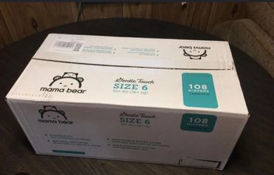 Diaper size 6  (108count)