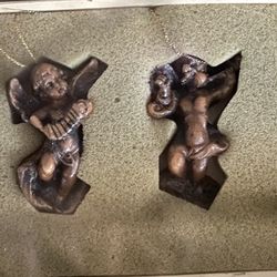 Cherub ornaments set of four