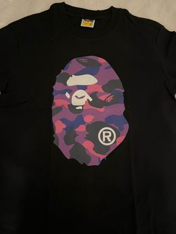 Purple Logo Bape Shirt