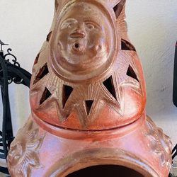 Outdoor Chimney Chimenea Wood Fire Pit