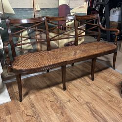 Deacon’s Bench (solid Walnut And Cane)