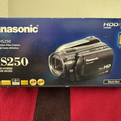 (2) PANASONIC HS250 Video Cameras