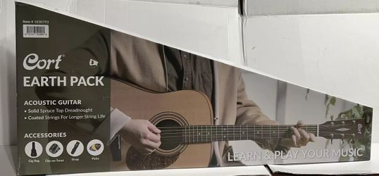 Cort Acoustic Guitar Set 