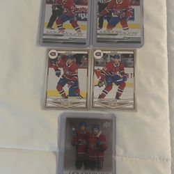 NHL 2024 2025 Upper Deck Lane Hutson Logan Mailloux