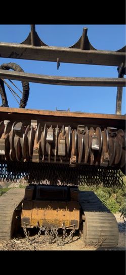 Tree wood weeds brush mulcher