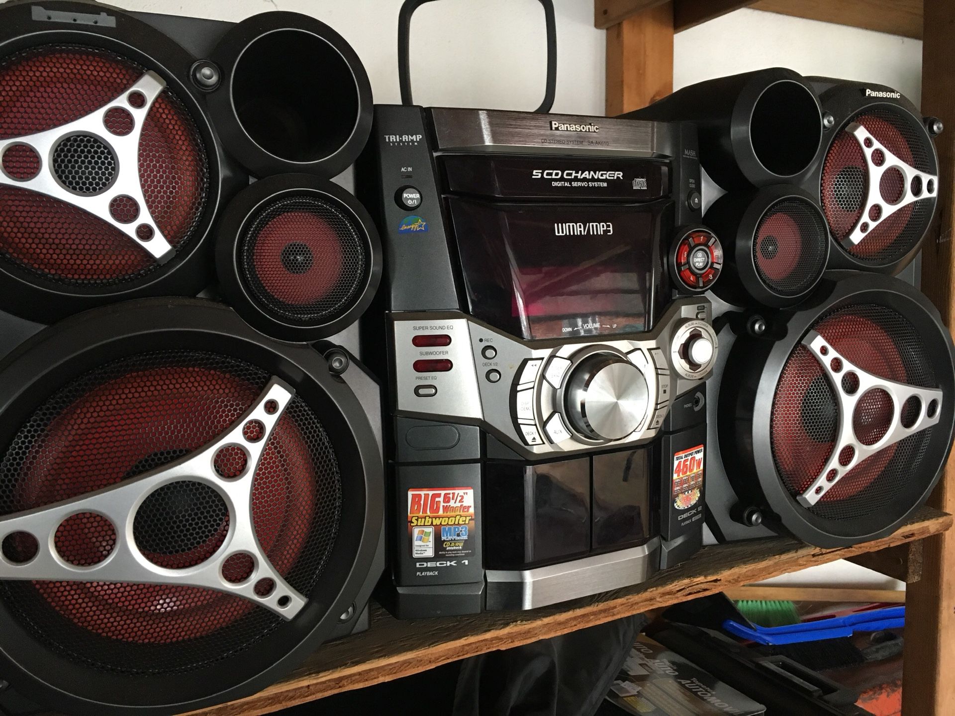 Panasonic stereo system
