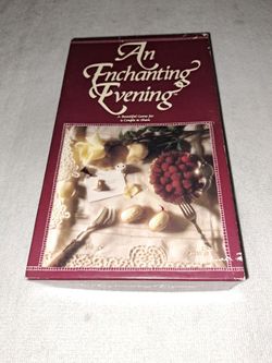 An Enchanted Evening Board Game In Excellent New Condition (Is Complete Nothing Missing) A Romantic Game To Play With Your Significant Other