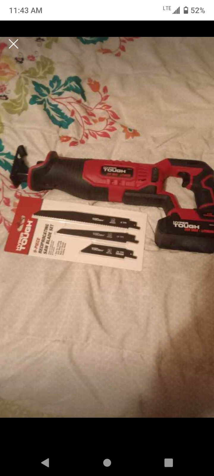 Hyper Tough 20 Volt Skill Saw