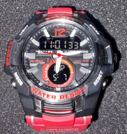 Smael sport water resistant dual time