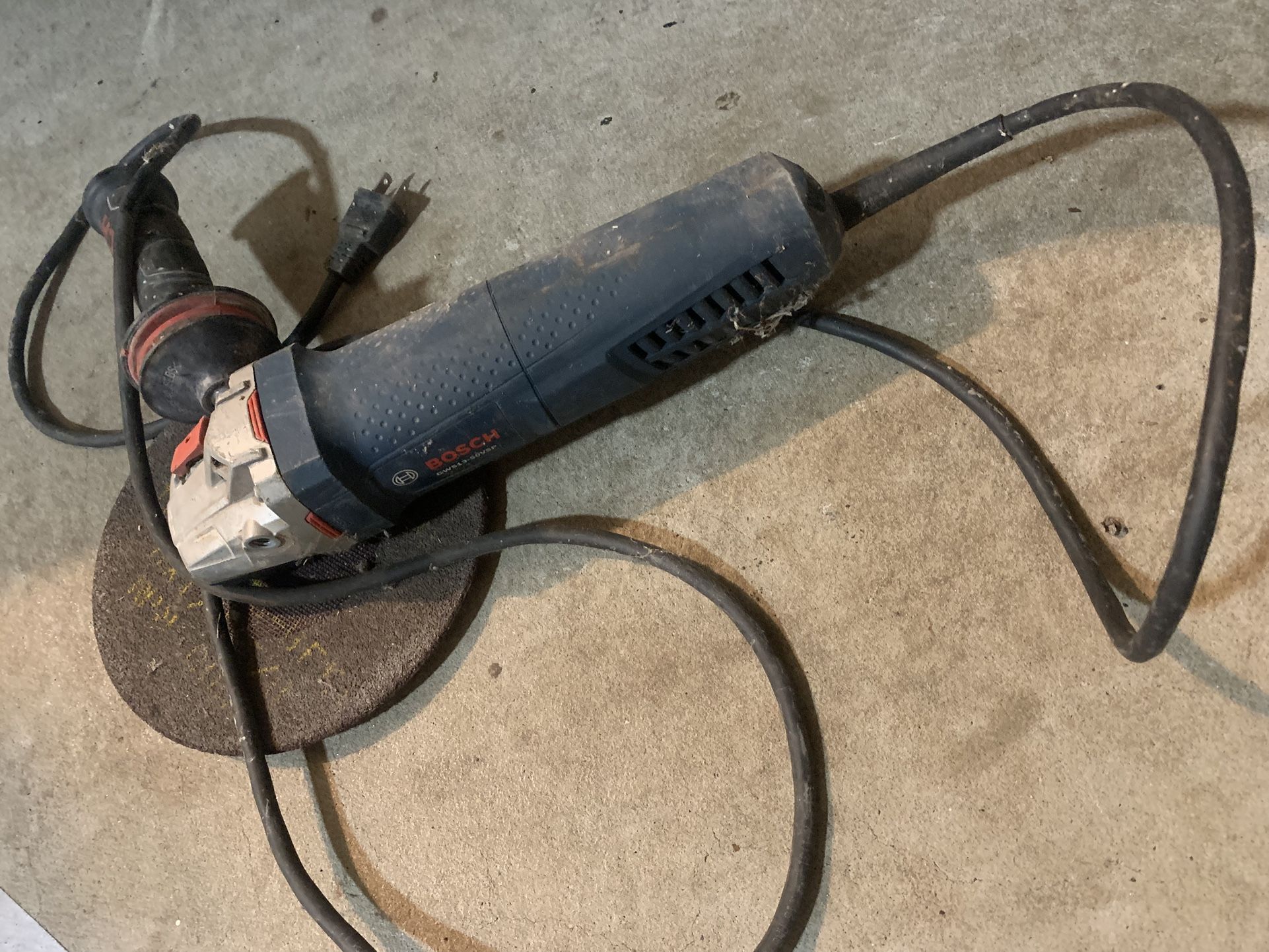 Bosch GWS13-50VS 5- In. Angle Grinder