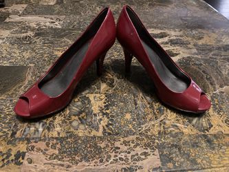 Fergalicious by Fergie red heels size 6.5. 4 inch heel