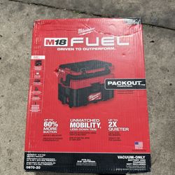 Milwuakee Fuel M18 2.5gal Wet/dry Vaccum (tool Only) 