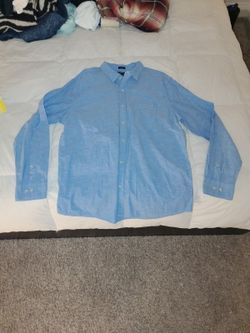 EVEN TIDE LONG SLEEVE BUTTON SIZE L