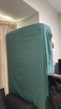 Twin mattress and bed