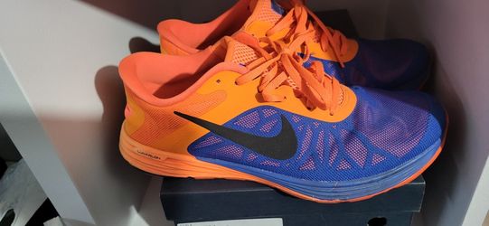 Nike Runner Orange running shoes size 9