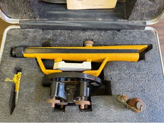 Berger Instruments 190B Dumpy Level Transit Surveying Tool With Accessories U.S.