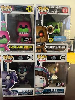Five nights at Freddy’s Funko Pop  lot of 4
