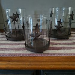 Rustic / Country Candle Holders 