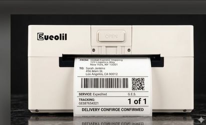 Like New Bluetooth Thermal Shipping Label Printer (4x6) – Works with Phone & PC