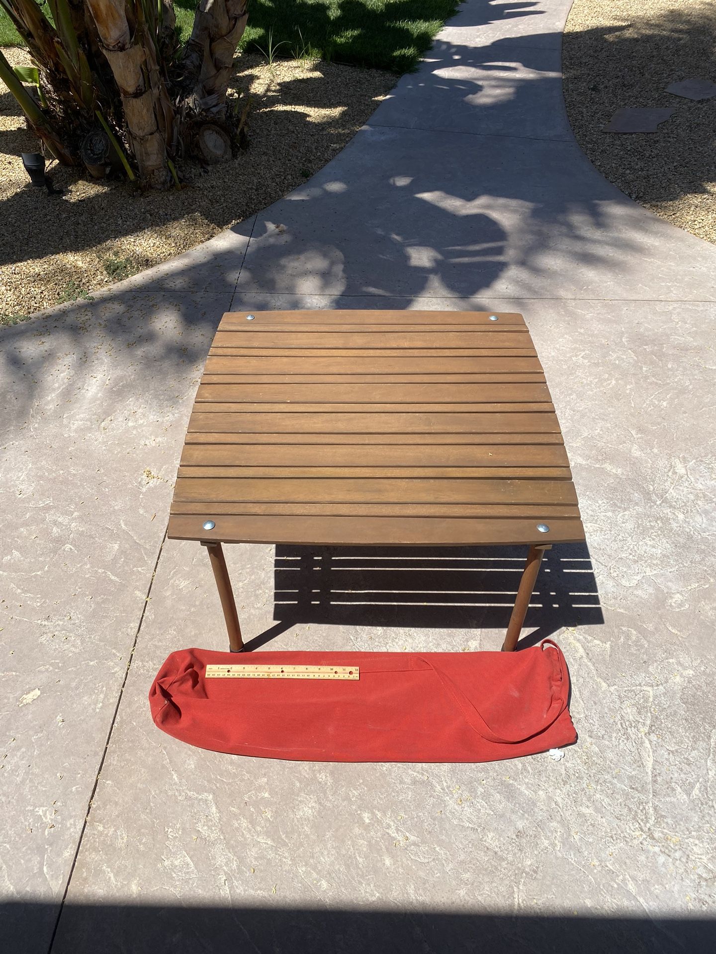 Picnic Folding Wooden Table