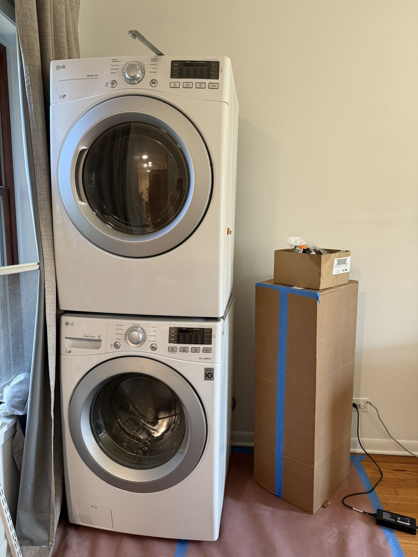 Stackable LG Front Load Washer And Dryer