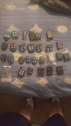 Aftermarket alarm remote start remotes