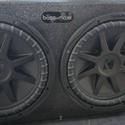 Kicker 12 Cvx Speakers Only Aslo Kicker 1800.1 Amplifier 