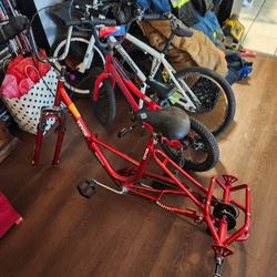 24" Vevor Trike Bike (FOLDING TRIKE)