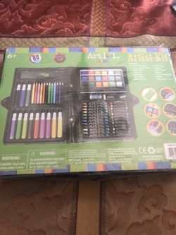 New 80 piece art 101 kit