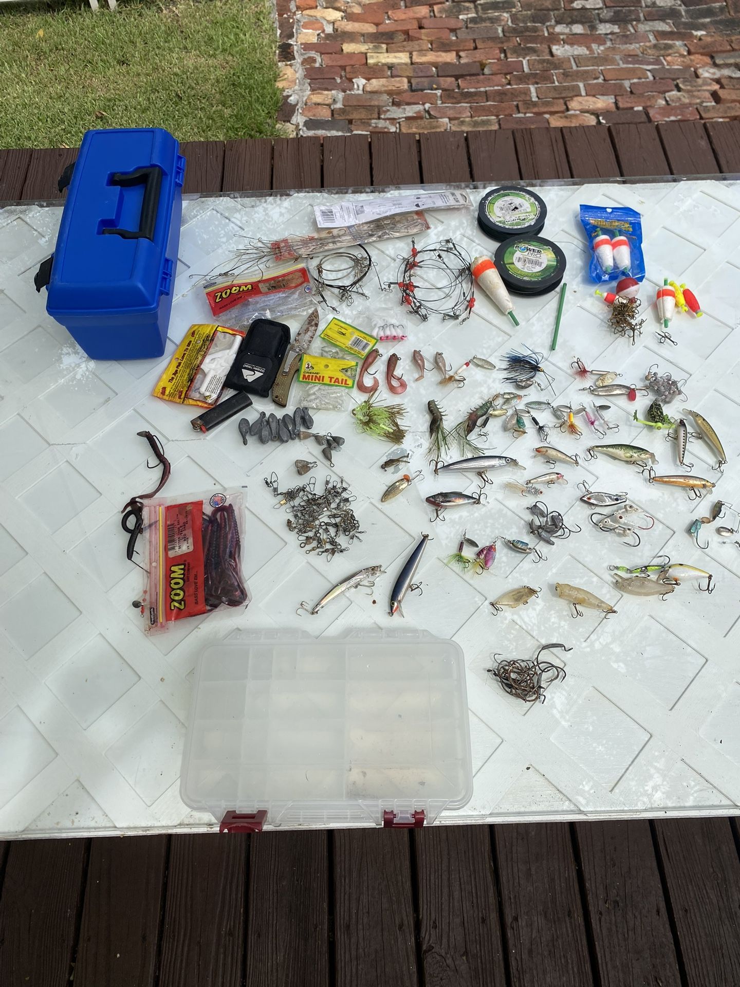 🎣 Tackle Box Set – Lures, Hooks, Weights & More
