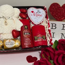 Last Minute Mens Valentine’s Day Gift Basket