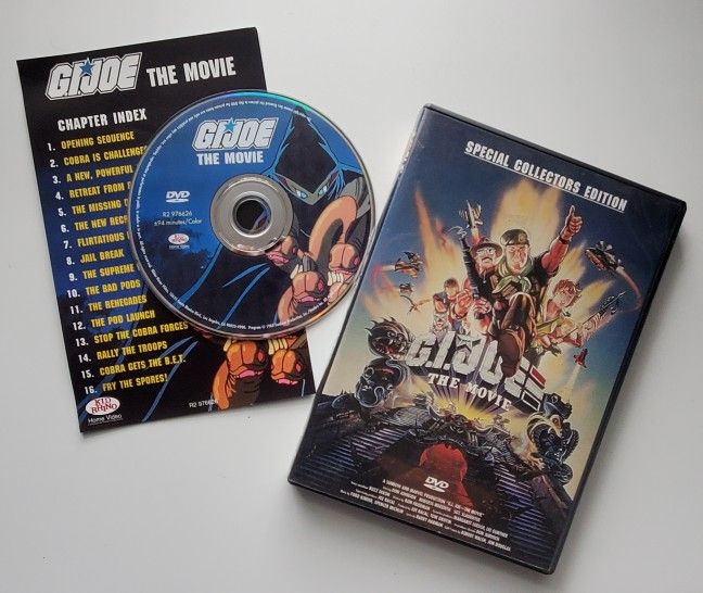 G.I. Joe The Movie DVD Special Collectors Edition 2010 Kids Family Animated