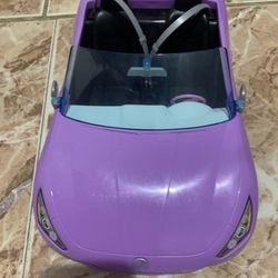 Purple Barbie Car