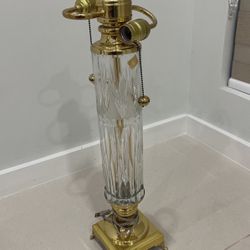 Vintage cristal lamp