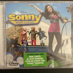 Disney’s SONNY With A Chance Soundtrack (CD-2010) NEW! Demi Lovato!
