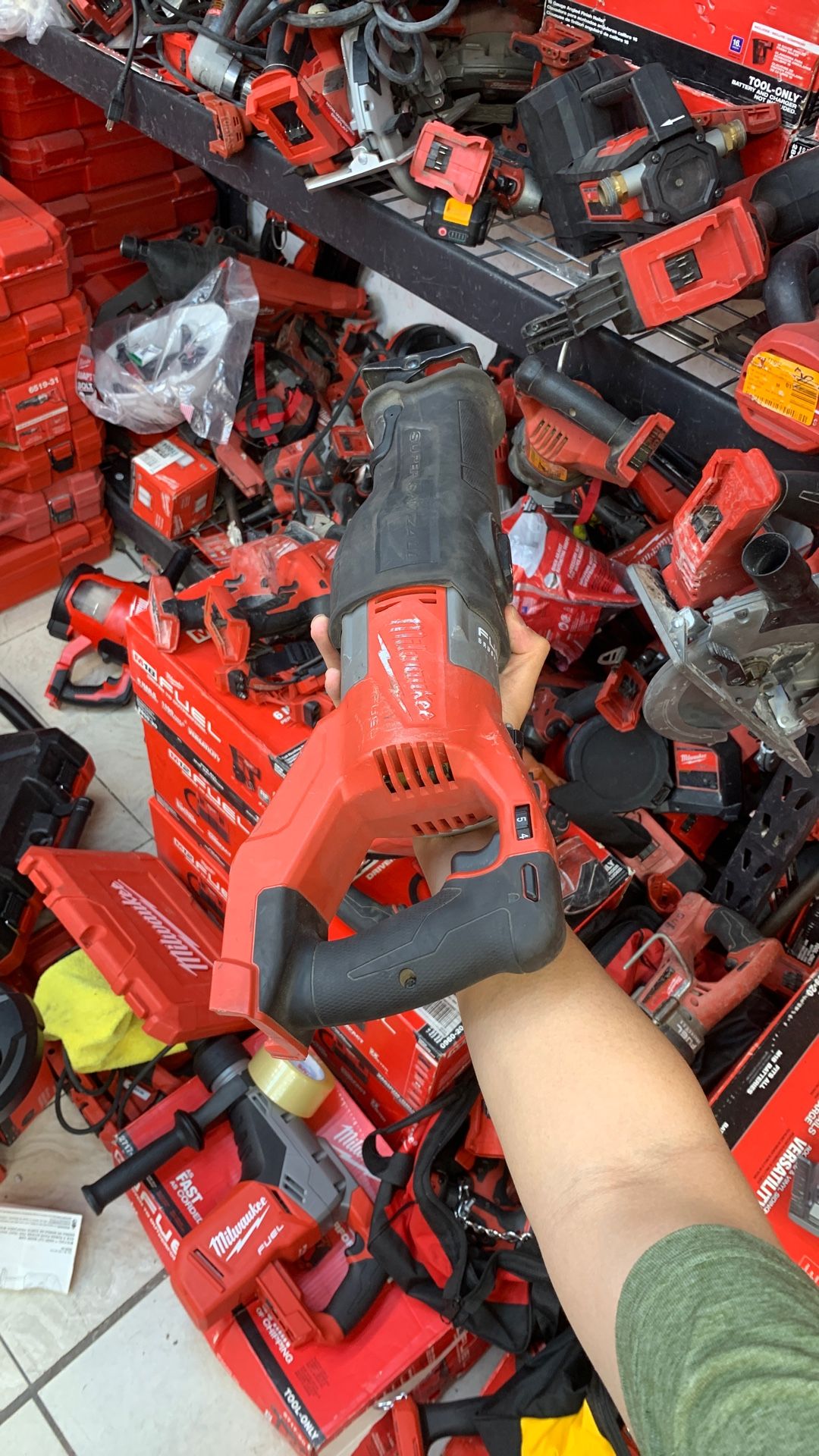 Milwaukee M18 Fuel Super Sawzall Reciprocating Saw