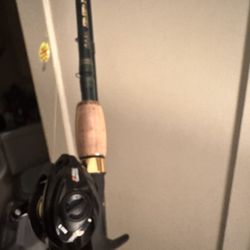 Abu Garcia Pro Max With A Casting Rod. Combo