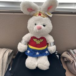 Wonder Woman Easter Bunny Plushie 