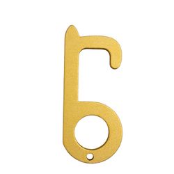 No-Touch Door Opener Tool, G-Key's Gold Stainless Steel / AT&T