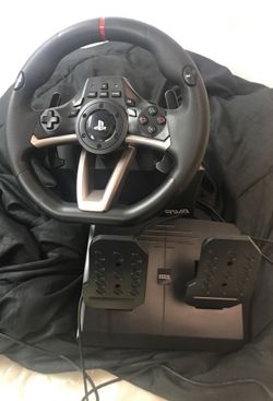 Wheel and pedals for ps4 and pc