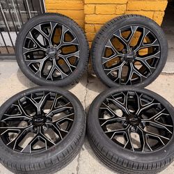 Snowflake Wheels Rines 22 para Chevrolet y GMC