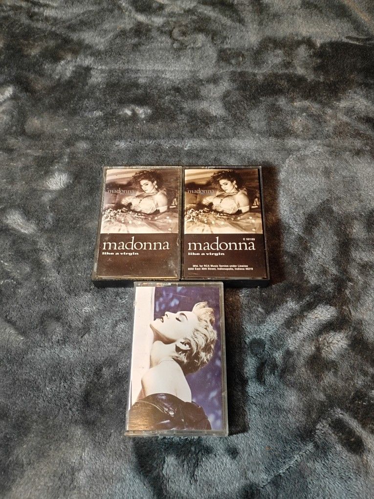 Madonna Cassette Tape Lot