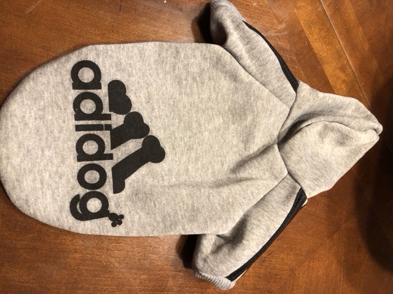 Brand New addidas clothes for small dog. Extra Small