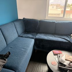 Blue Costume Made Couches  