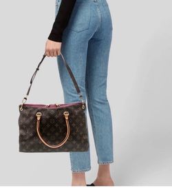 Louis Vuitton Pallas MM Bag  Authentic