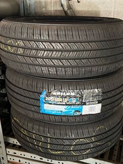 4 new tires 205/60/15