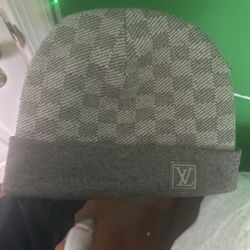 Louis Vuitton Grey Beanie 