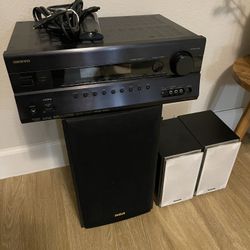 Onkyo TX-SR607 7.2 channel home theatre receiver 