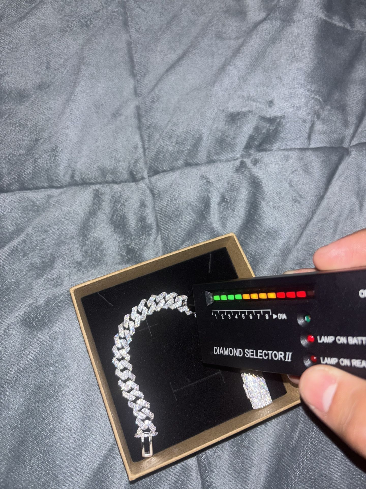 Moissanate Bracelet “7 Inch”