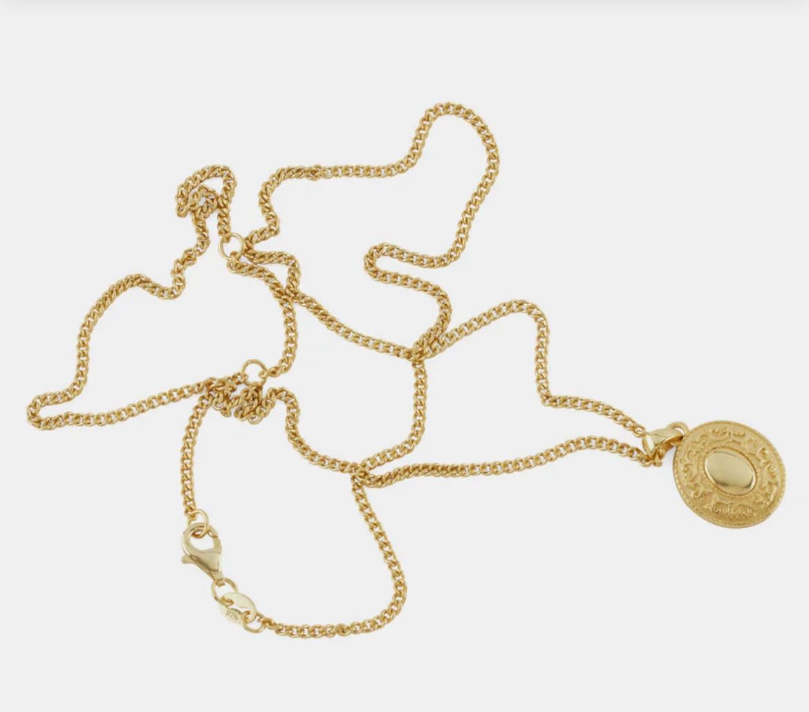 Gold Saloon Necklace